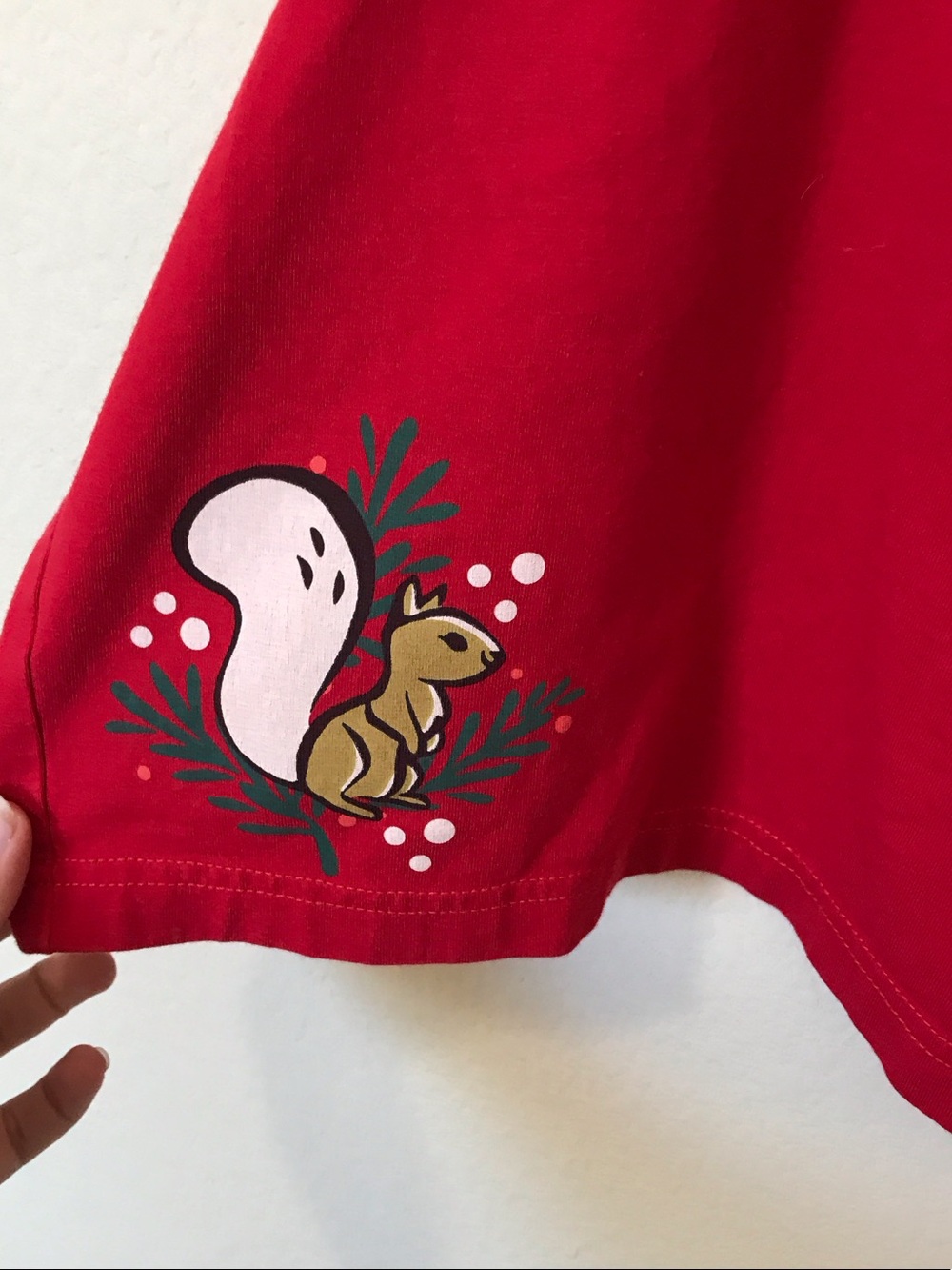 Disney Red Mickey & Friends Holiday Graphic Pajamas Set - Picture 4 of 7